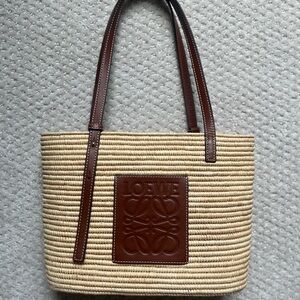 Loewe Raffia Tote Bag